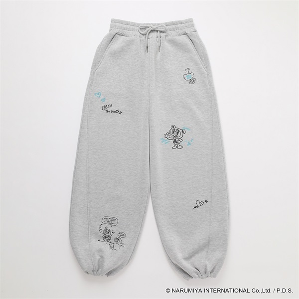 エンジェルブルースウェットパンツ レディス Doublefocus(ダブル