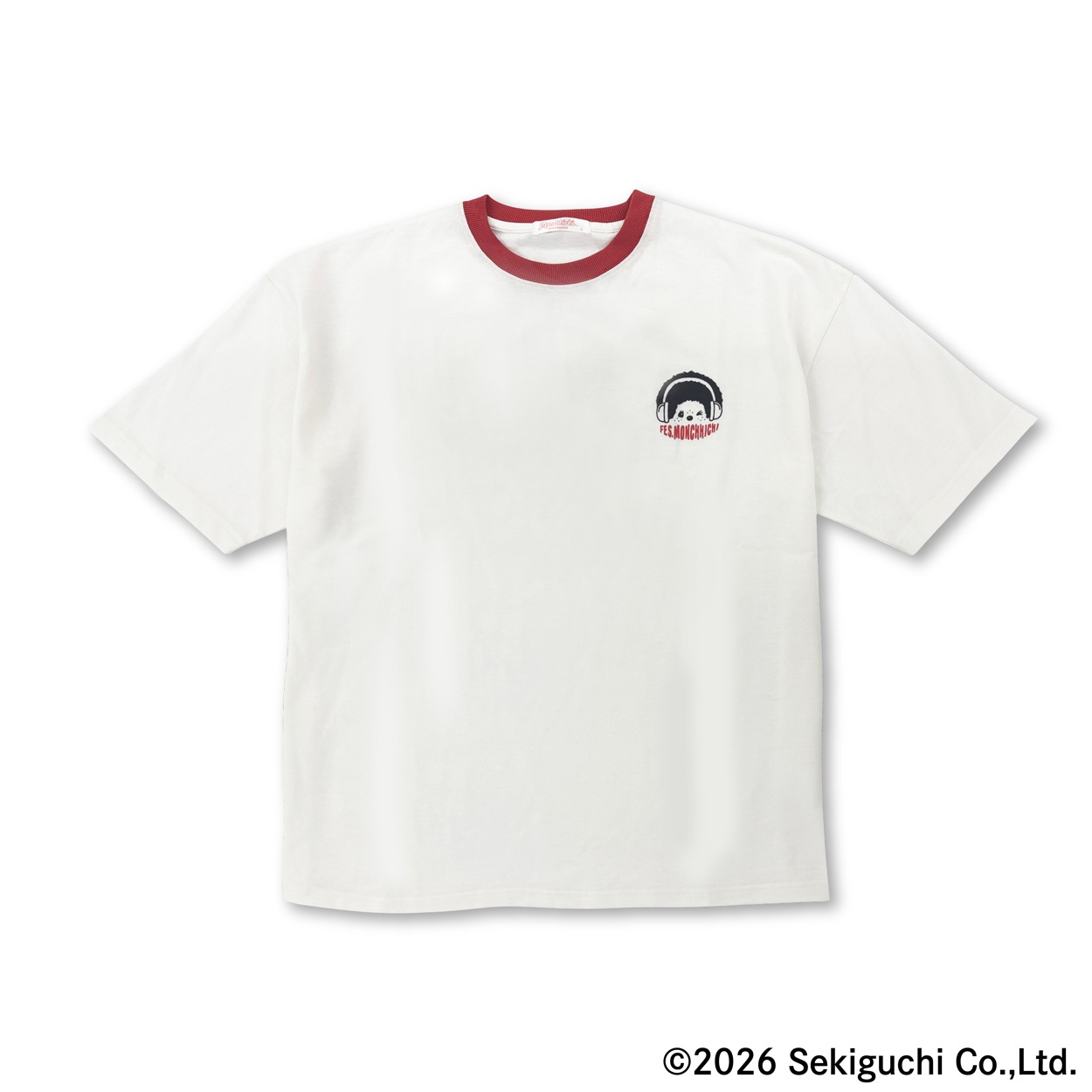 ふくもち。様シャツ2 モンチッチ」プリントTシャツ ユニセックス Doublefocus(ダブル