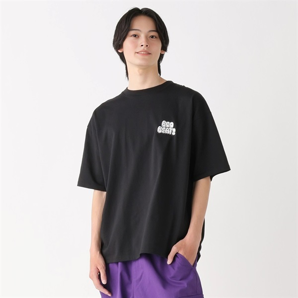TCおばけ発泡プリントTシャツ Doublefocus (ダブルフォーカス