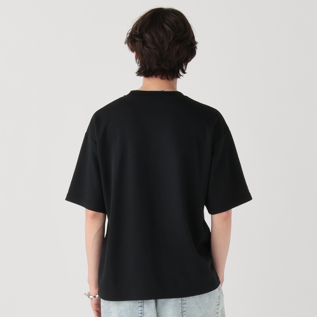 クマレインボーエンボスTシャツ メンズ Doublefocus (ダブル