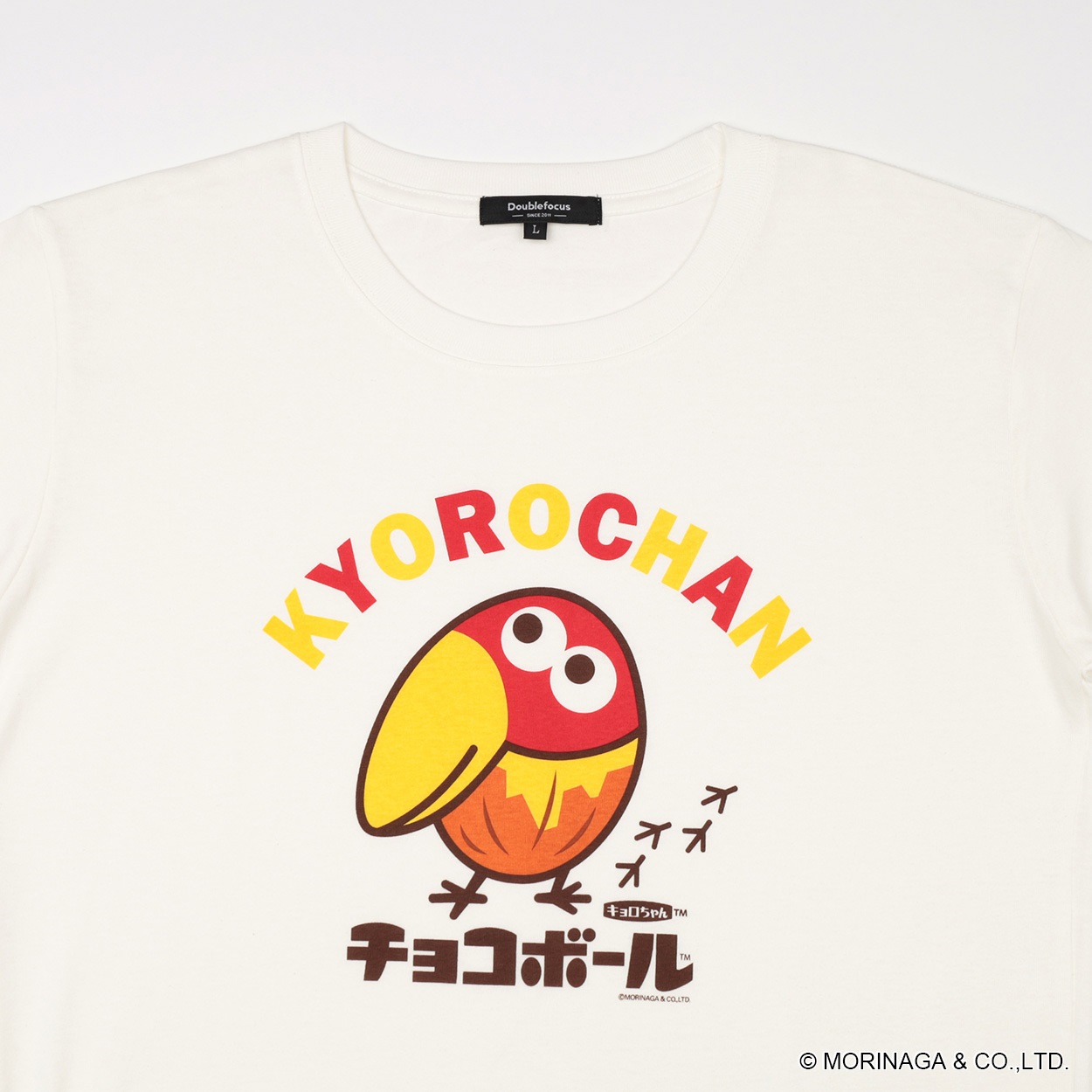 復刻企業コラボTシャツ[チョコボール] メンズ Doublefocus (ダブル