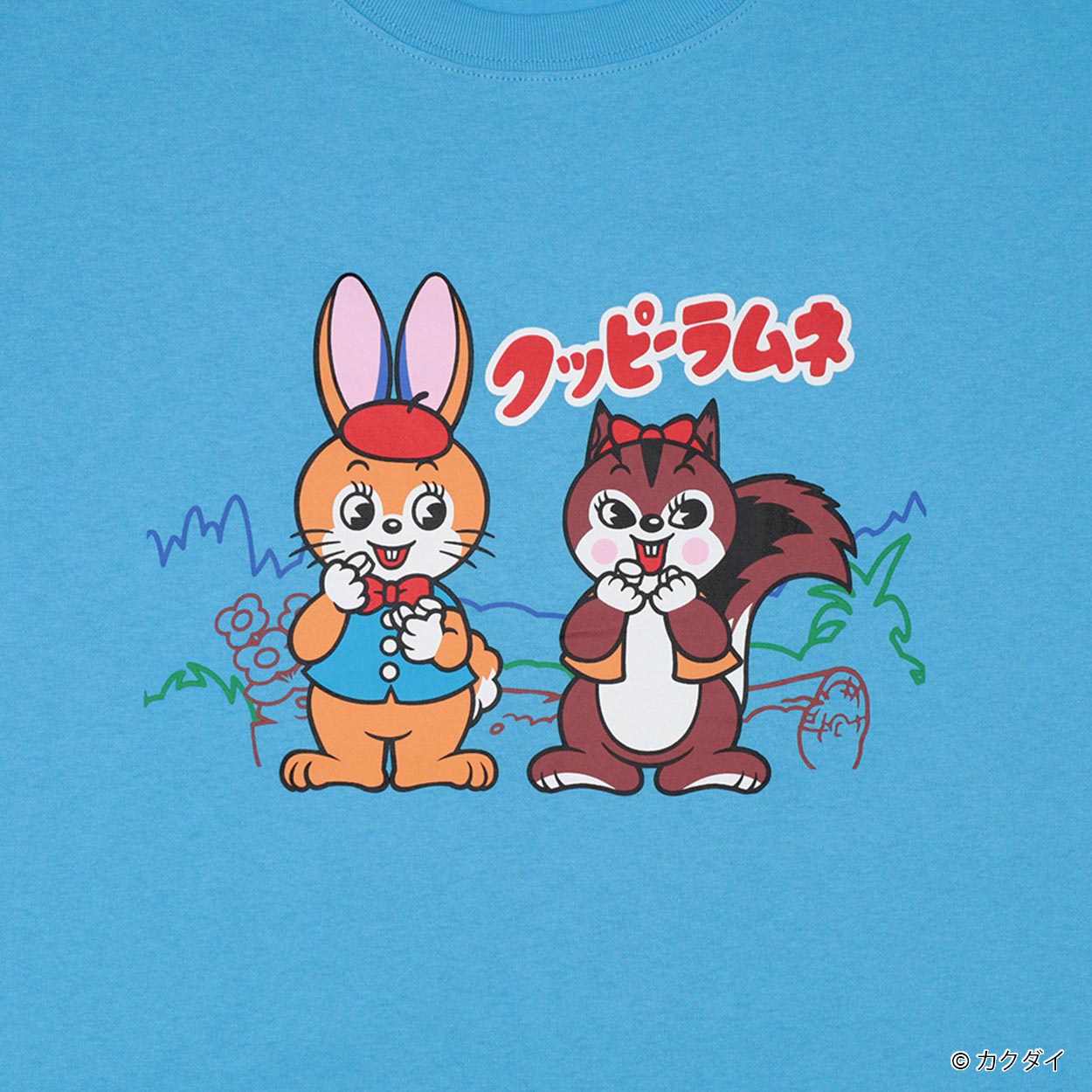 復刻企業コラボTシャツ[クッピーラムネ] メンズ Doublefocus (ダブル