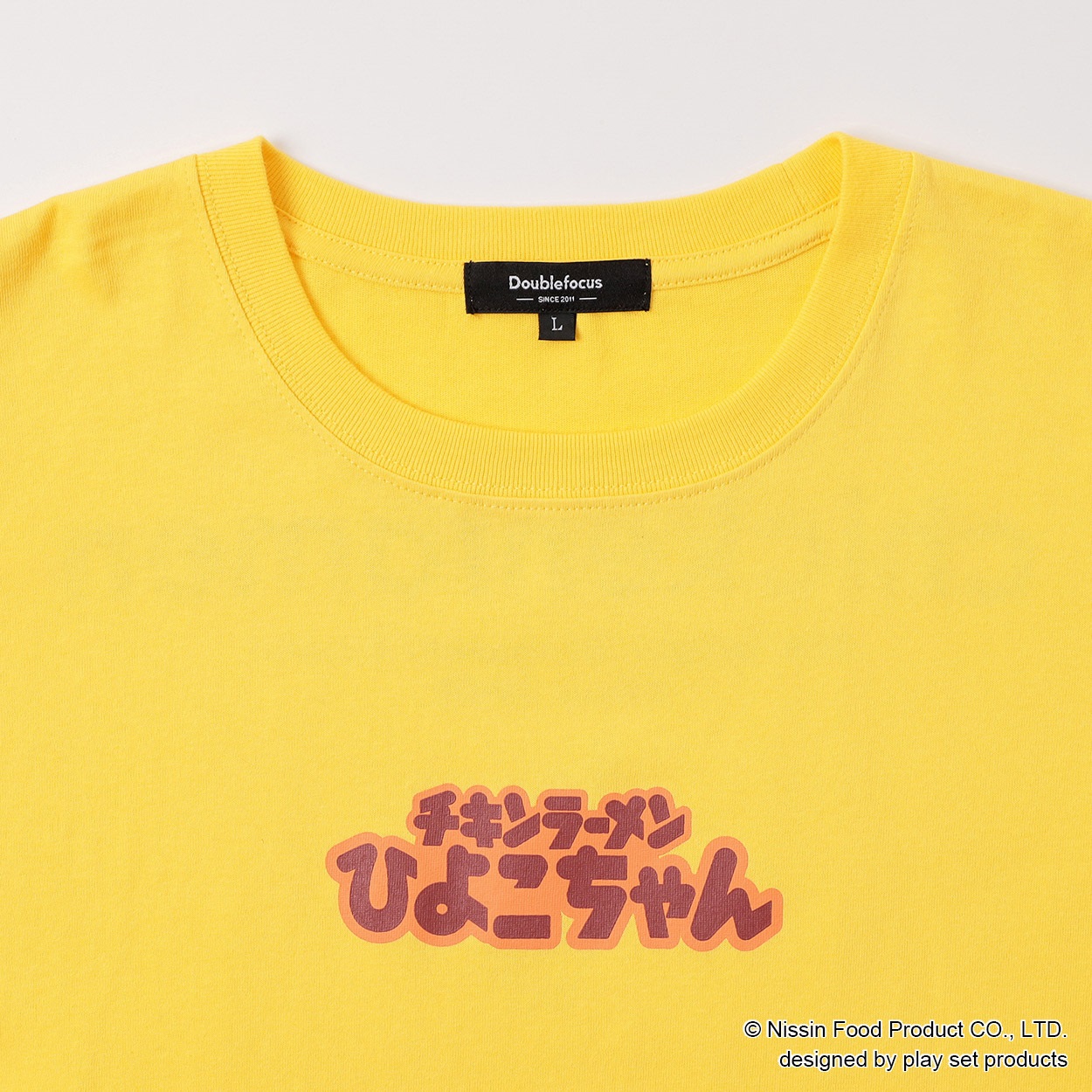 企業コラボTシャツ[チキンラーメン] メンズ Doublefocus(ダブル