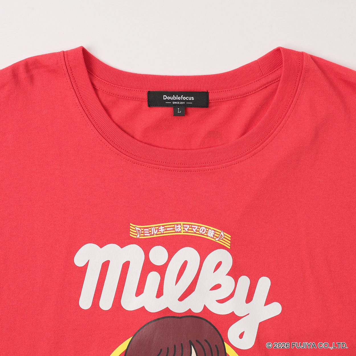 企業コラボTシャツ[ミルキー] メンズ Doublefocus(ダブルフォーカス