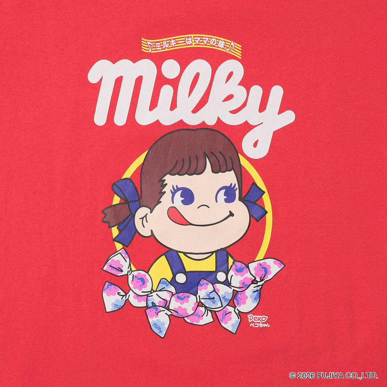 企業コラボTシャツ[ミルキー] メンズ Doublefocus(ダブルフォーカス