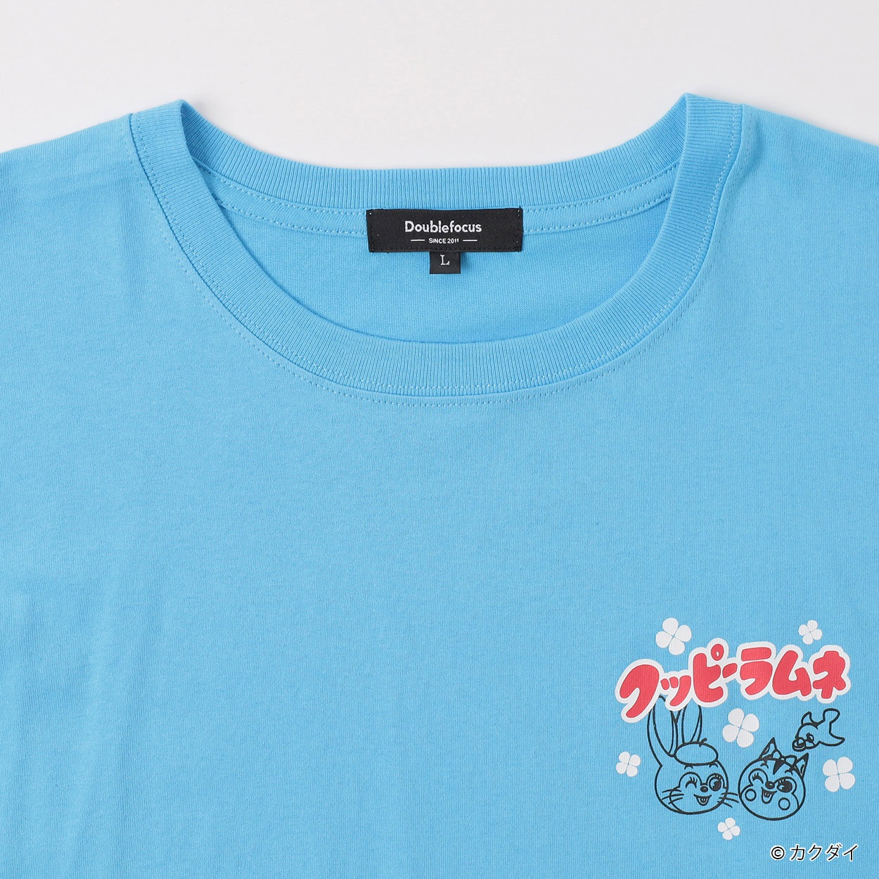 ★新品★  企業コラボTシャツ  クッピーラムネ 復刻企業コラボTシャツ[クッピーラムネ] メンズ Doublefocus (ダブル