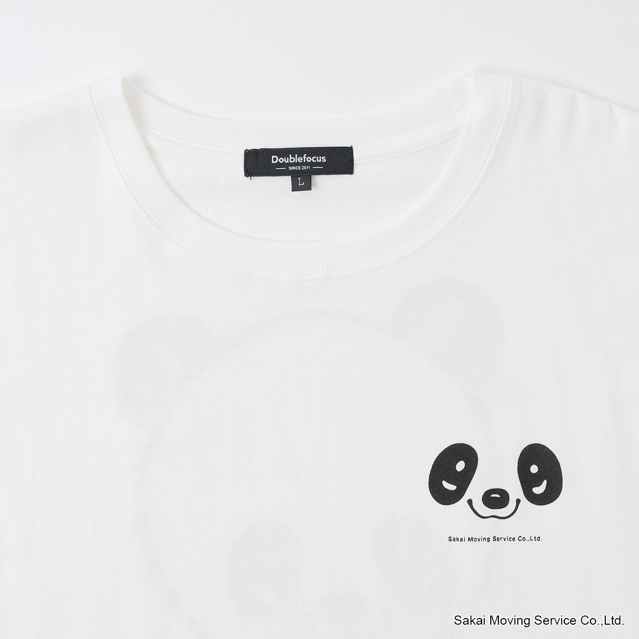 企業コラボTシャツ[まごころパンダ] メンズ Doublefocus(ダブル