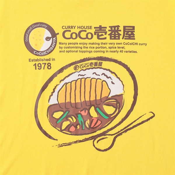 企業コラボTシャツ[CoCo壱番屋] メンズ Doublefocus(ダブル