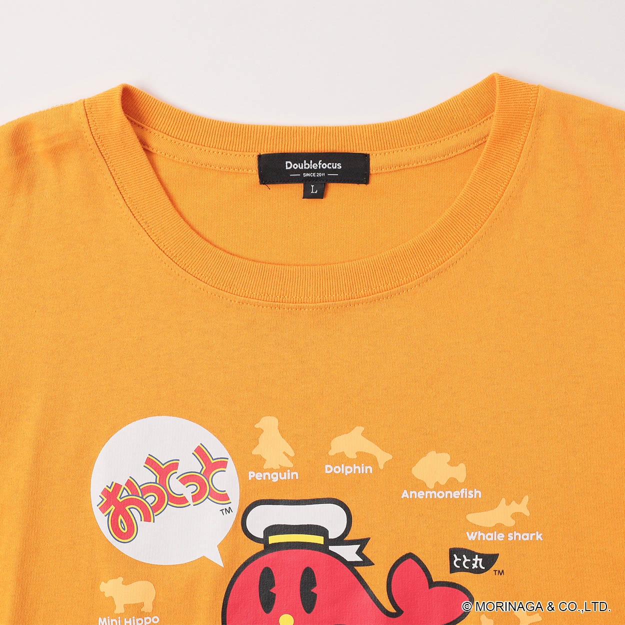 企業コラボTシャツ[おっとっと] メンズ Doublefocus(ダブルフォーカス 