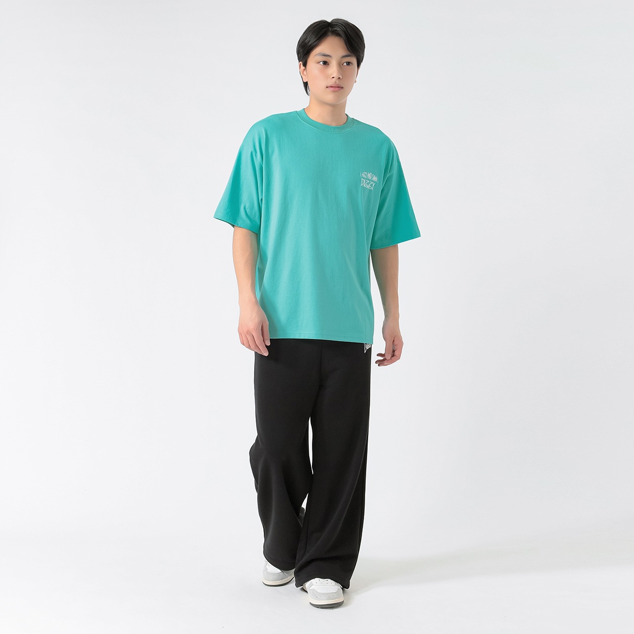 あおい 生誕 2019 2L DIZZY後ろ総柄半袖Tシャツ メンズ Doublefocus(ダブルフォーカス