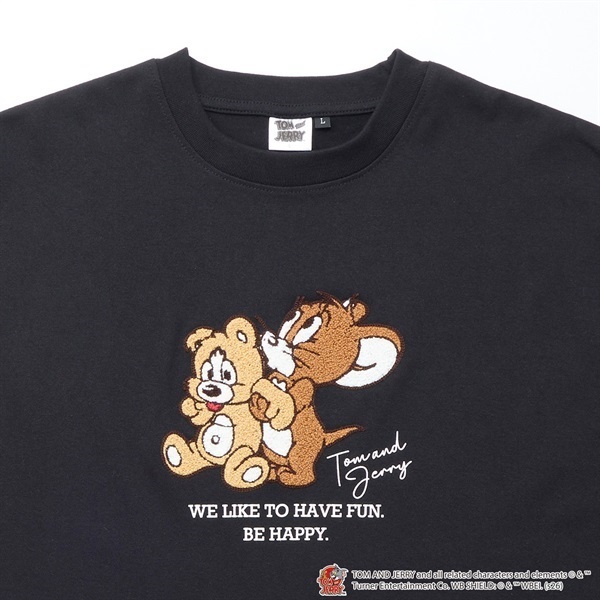 ジェリーくまサガラ半袖Tシャツ メンズ Doublefocus(ダブルフォーカス
