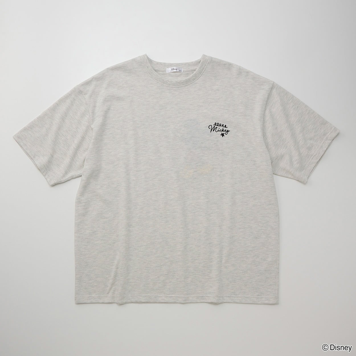 Mickey＆friends/MICKEY/ミッキー後ろ半袖Tシャツ メンズ Doublefocus