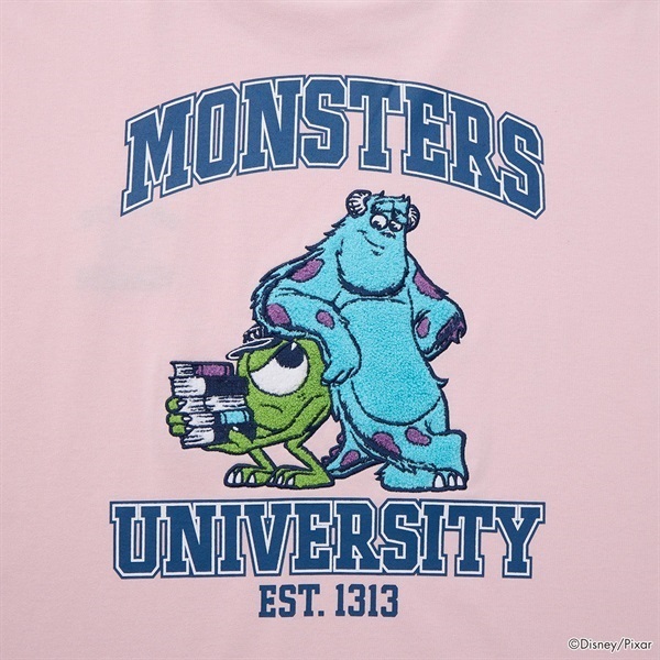 MONSTERS, INC/サリー、マイク/モンスターズインク半袖Tシャツ メンズ