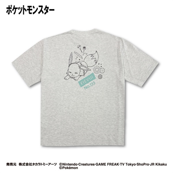 半袖Tシャツ(イーブイ)(TVアニメ「ポケットモンスター」) Doublefocus