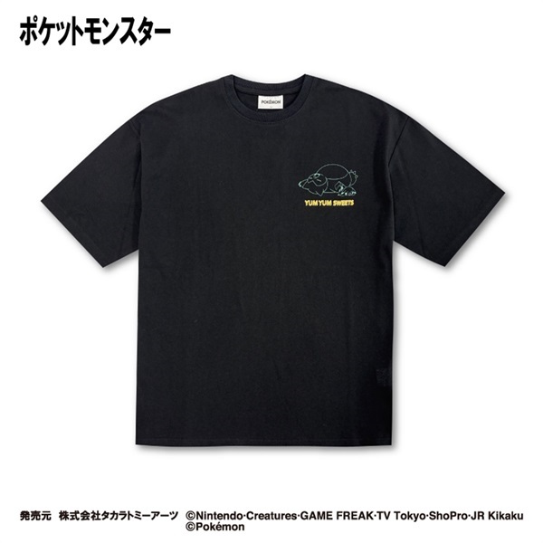 半袖Tシャツ(カビゴン＆ピカチュウ)(TVアニメ「ポケットモンスター
