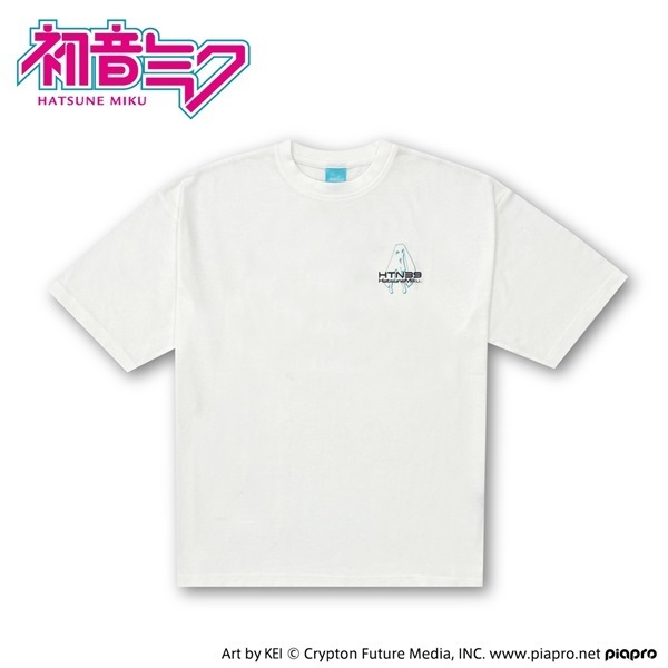 初音ミク」バックサークルTシャツ Doublefocus(ダブルフォーカス