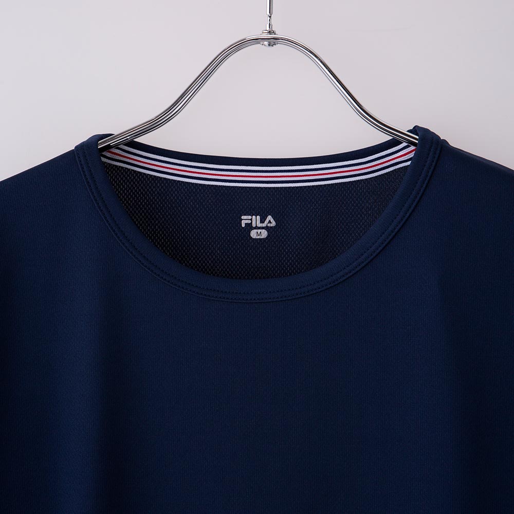 FILA tシャツ FILA/フィラ 別注 綿100％ ブランド ロゴ刺繍 ロゴ