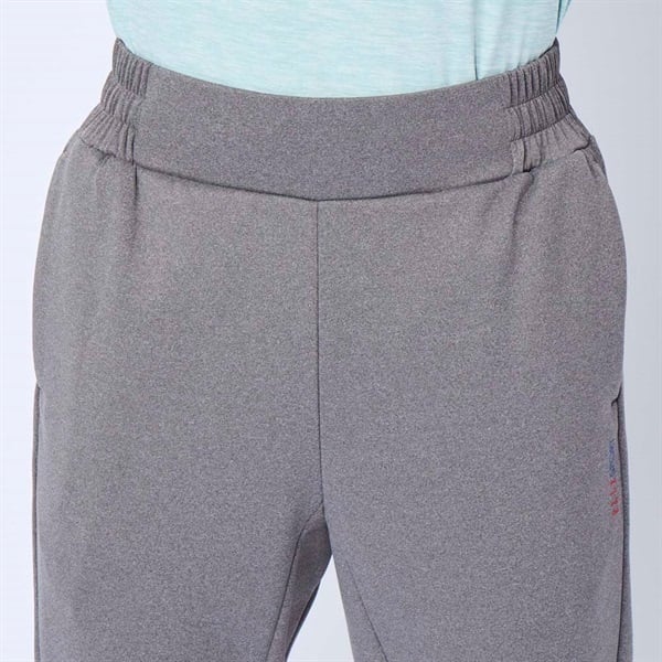 elle スポーツ用パンツ グレー ELLE SPORT(エルスポーツ) ダンボールニットスタイルアップ