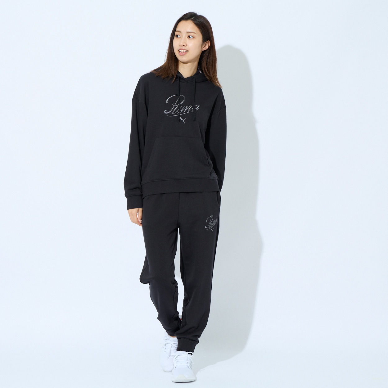 ★PUMA★ESS+ Collection Script Sweatpants★スウェットパンツ PUMA(プーマ) ESS SCRIPTスウェットパンツ レディス | イオン