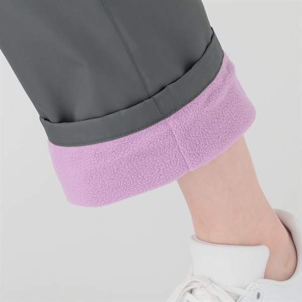 裏地フリースはっ水パンツ はっ水 あたたか リフレクター レディス