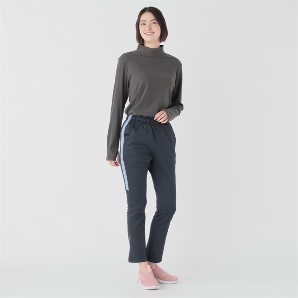 選べるレングス裏起毛トレーニングパンツ 股下丈68cm あたたか