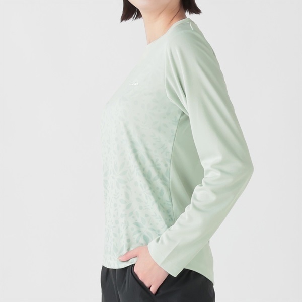 HEAD(ヘッド) グラデーション長袖Tシャツ 吸汗速乾加工 UV対策加工