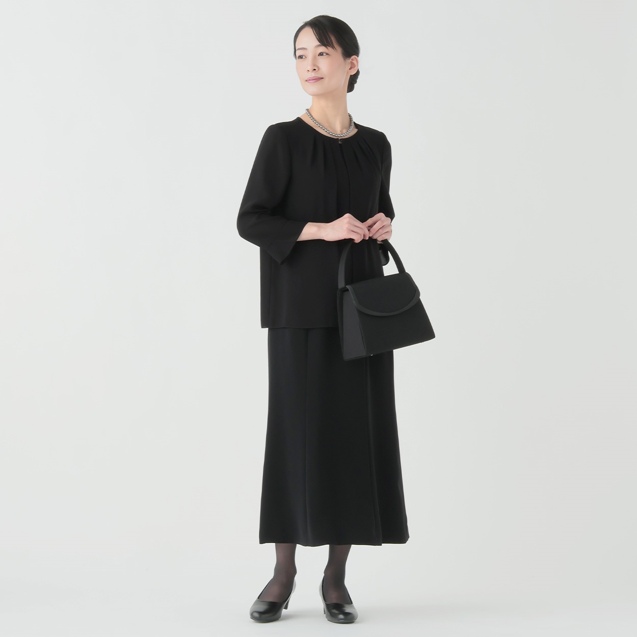 ブラックフォーマル スカート フレア レディス 【2004096SP23C】 喪服