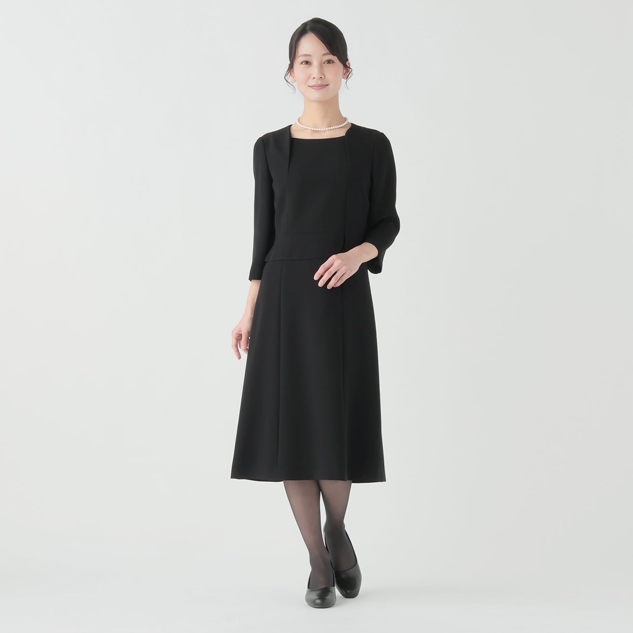 着払い専用 黒 東京ソワール 49％OFF 喪服 レディース ブラックフォーマル 女性 黒