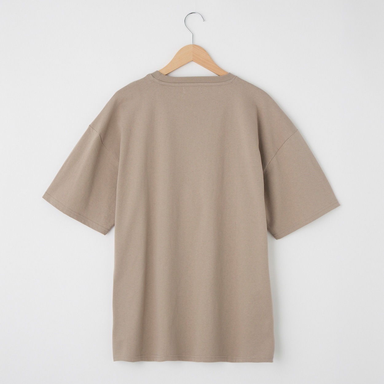 QUASH(クアッシュ) 天竺サガラ＋アップリケ大刺繍Tシャツ(クマ