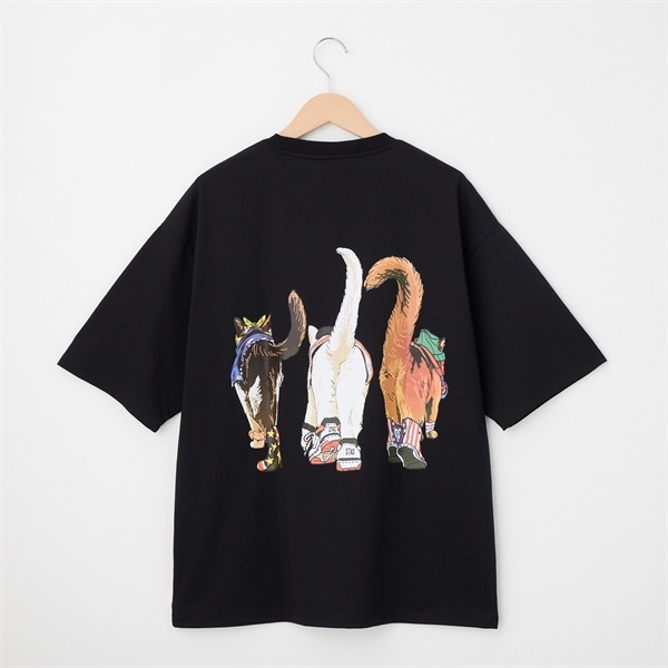 アニマル前後プリント Tシャツ | イオンスタイルオンライン 衣料