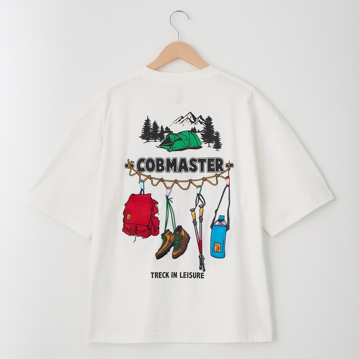 CMB TTM トレンドマスター 5.8oz T/CドライCLIMB MOUNTAIN Tee | ジムマスター（gym master