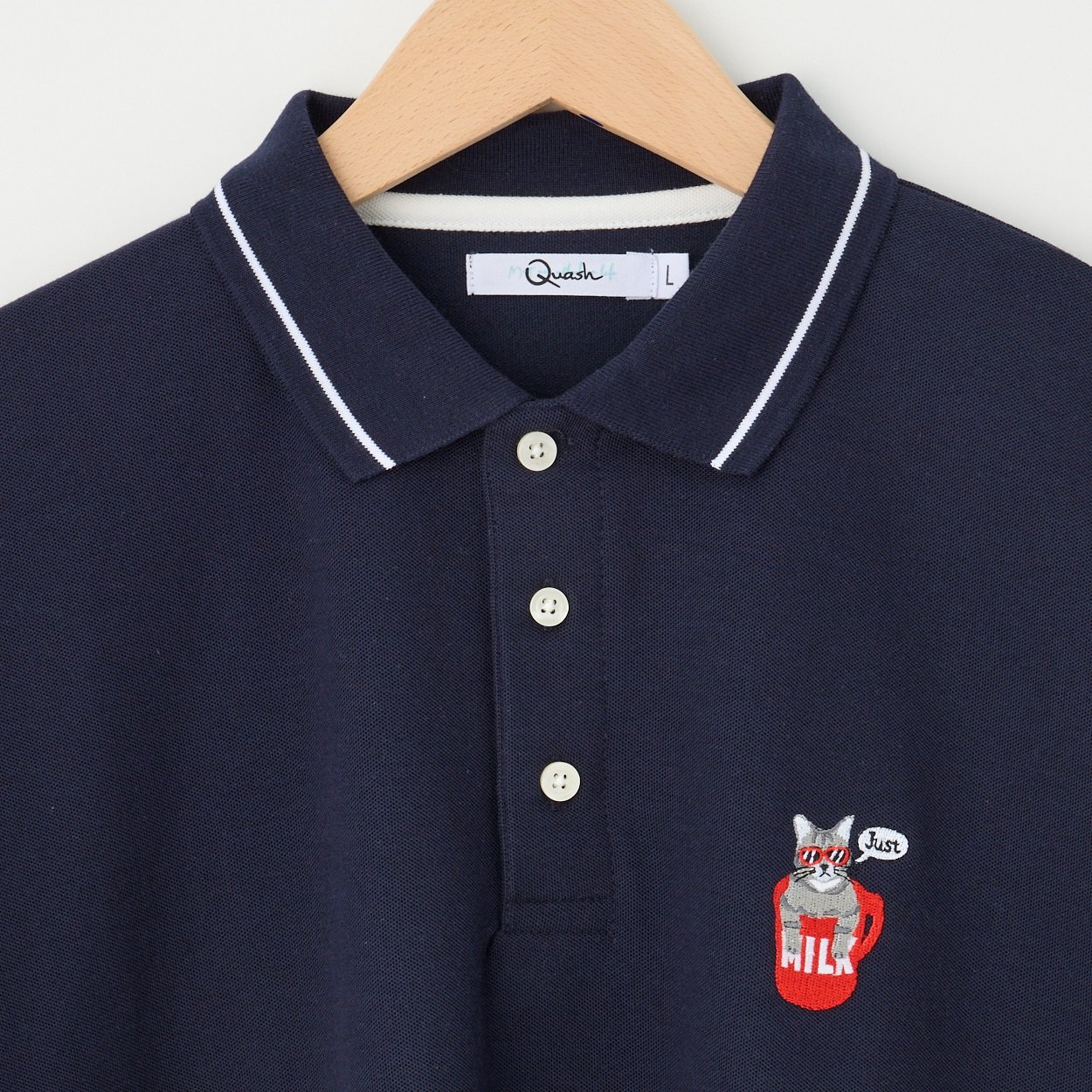 希少 レア 美品 イザイア イタリア製 K コーラル 鹿の子 ポロシャツ M 黒 鹿の子ポロ ウィメンズ / Kanoko Polo shirt Women's | ECROF