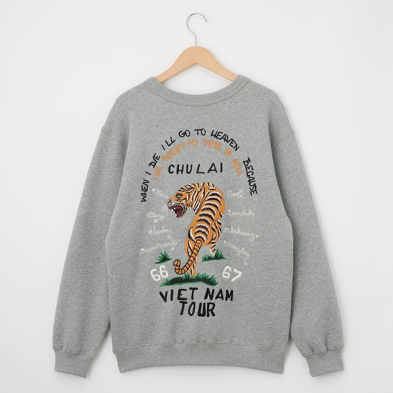 K*O様 Bon Vieux ボンビュー ヤストレーディング スウェット グリー K*O様 Bon Vieux ボンビュー ヤストレーディング スウェット グリー