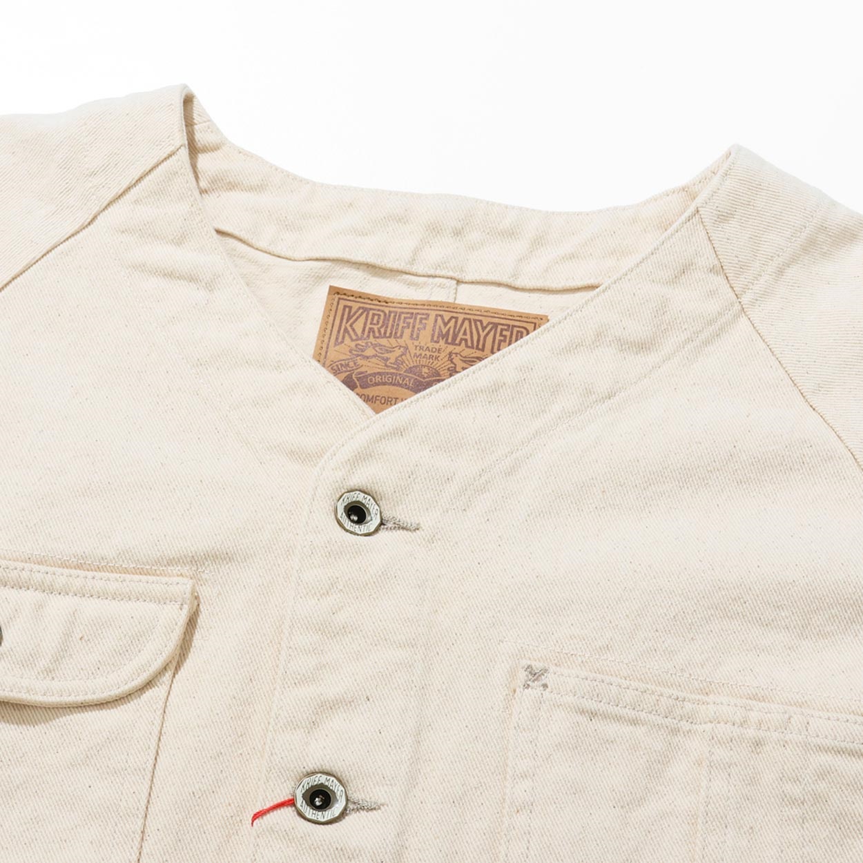 MARKAWARE オーガニック カバーオール ホワイト markaware（マーカウェア）の「CARPENTER COAT（カバーオール）」 - WEAR