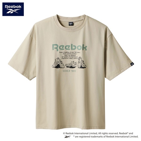 Reebok(リーボック) 綿タッチプリントTシャツ メンズ | イオンスタイル