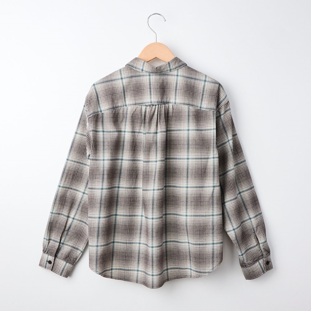 美品】TheSoloist. 飾り付け チェックシャツ 定価¥57,500 size46