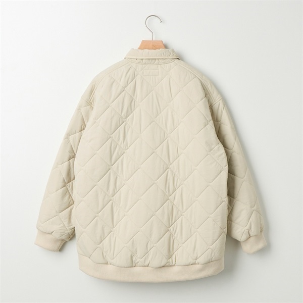 未使用級】eLLa 小さくっ selectshop キルティングジャケット ブルゾン