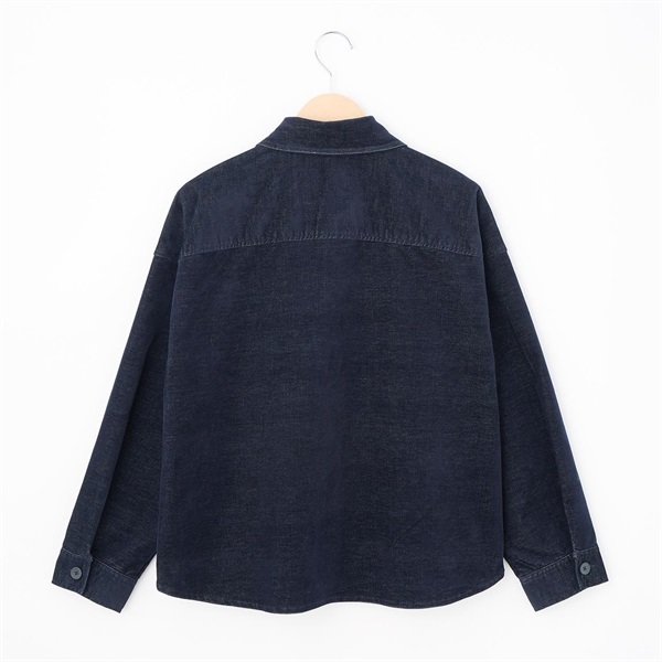 レディス シャンブレー別珍 シャツジャケット Labo Spec(ラボスペック