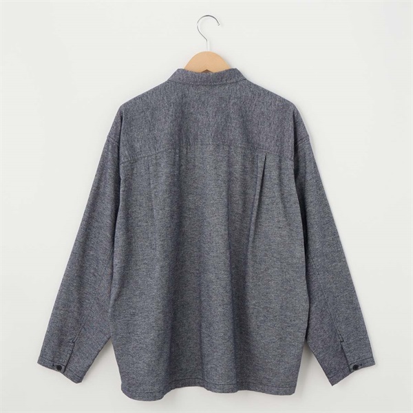 メンズ 起毛シャンブレー オーバーシャツ Labo Spec(ラボスペック