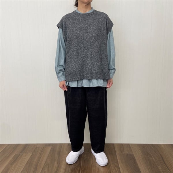 レディス ハイゲージ杢 ニットベスト Labo Spec(ラボスペック