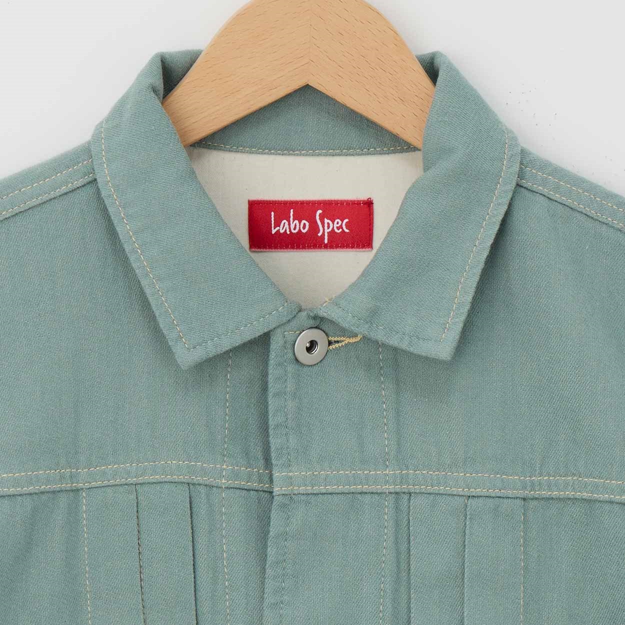 レディス 綿麻シャンブレー ステンカラージャケット Labo Spec(ラボ