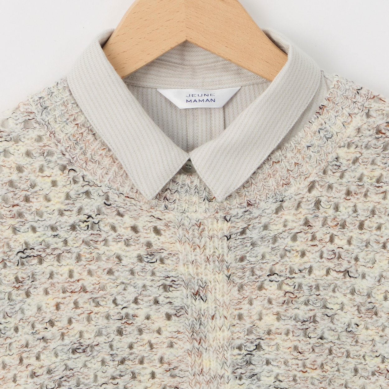 シャツ＆ニットベストアンサンブル レディス JEUNE MAMAN(ジュネママン