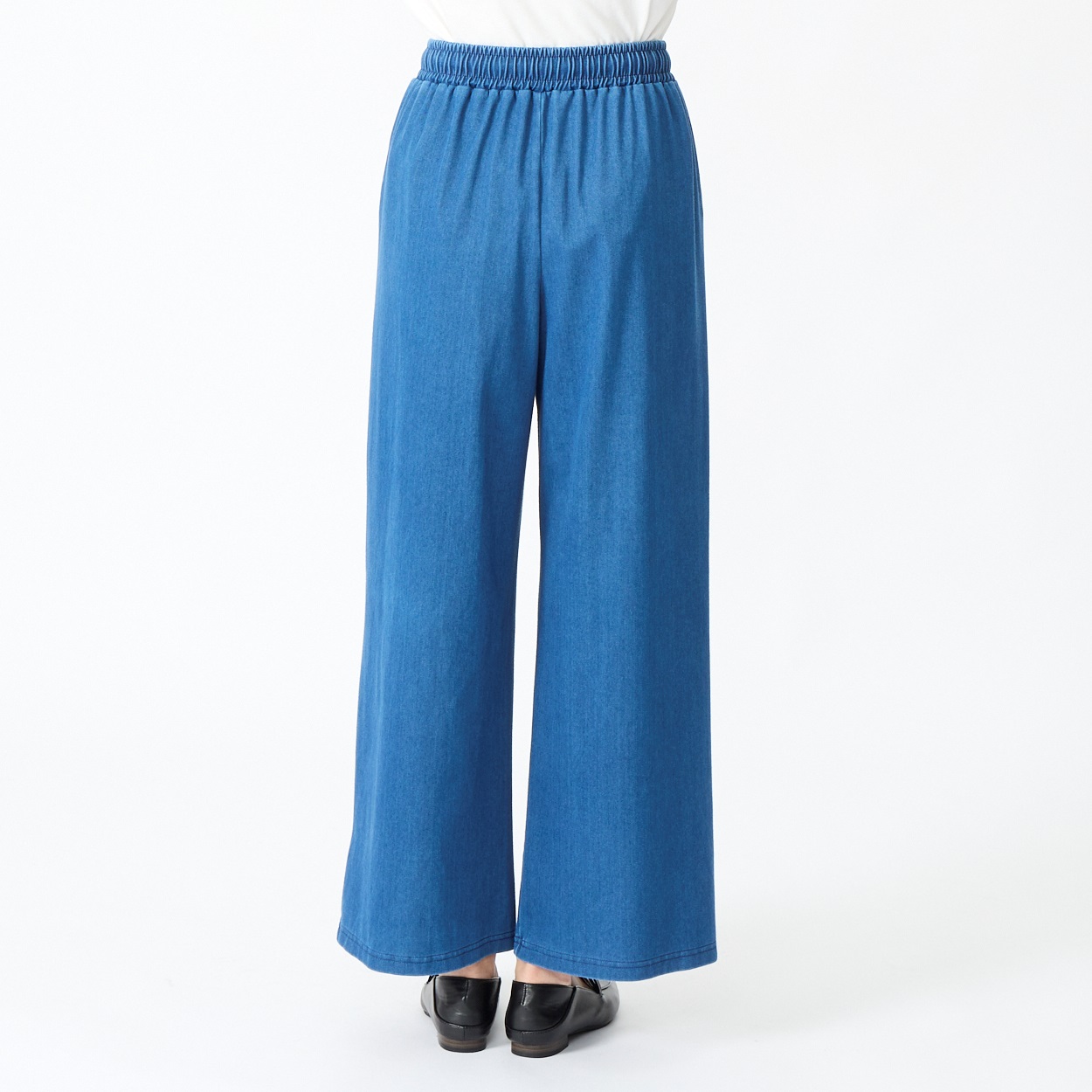 Jean Dufy、CHEVAUX、海外版超希少レゾネ、新品額付 65丈ドロストワイドパンツ レディス JEUNE MAMAN(ジュネママン