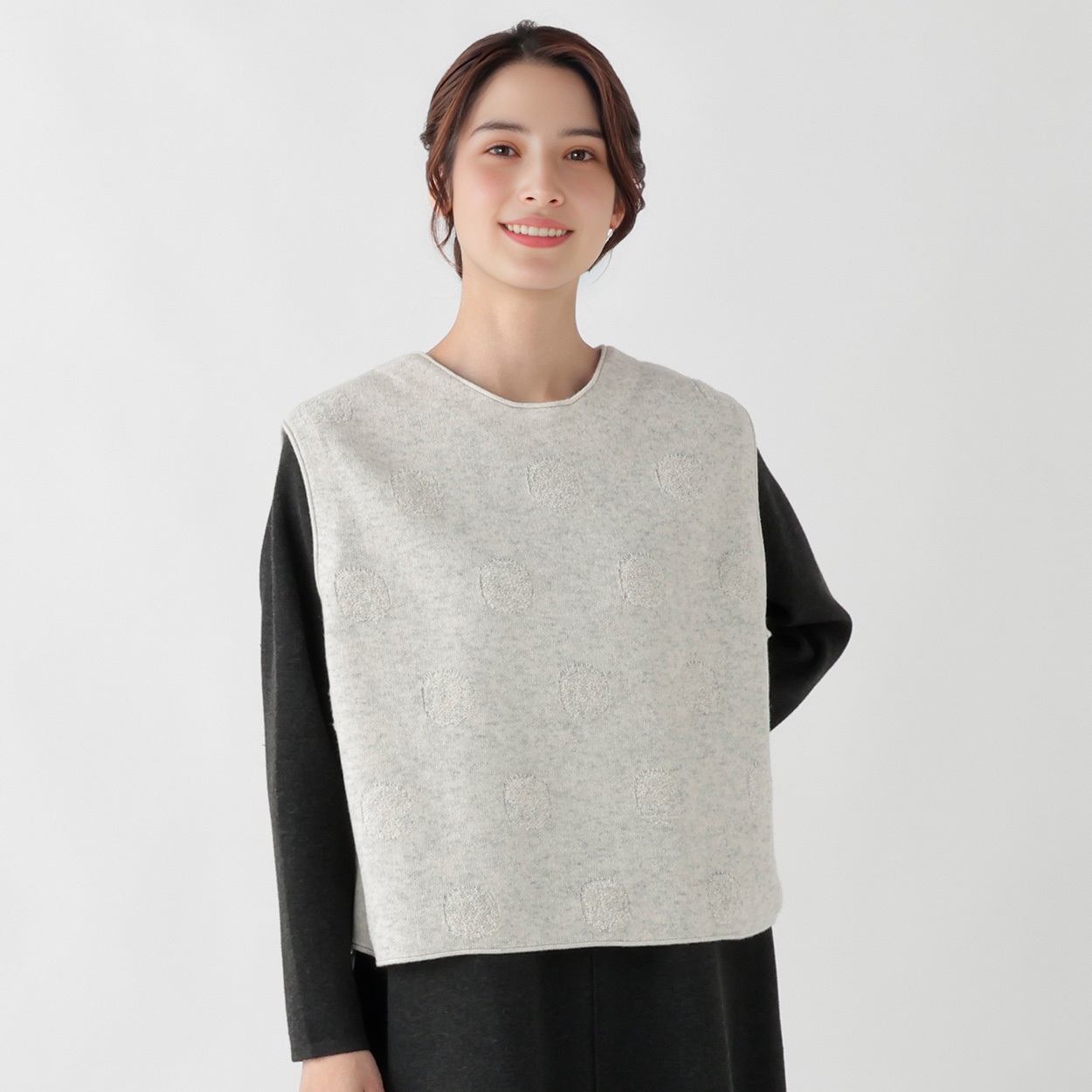 【shalomclub】 DOT VEST (24FW)新品未使用 shalomclub】 DOT VEST (24FW)新品未使用