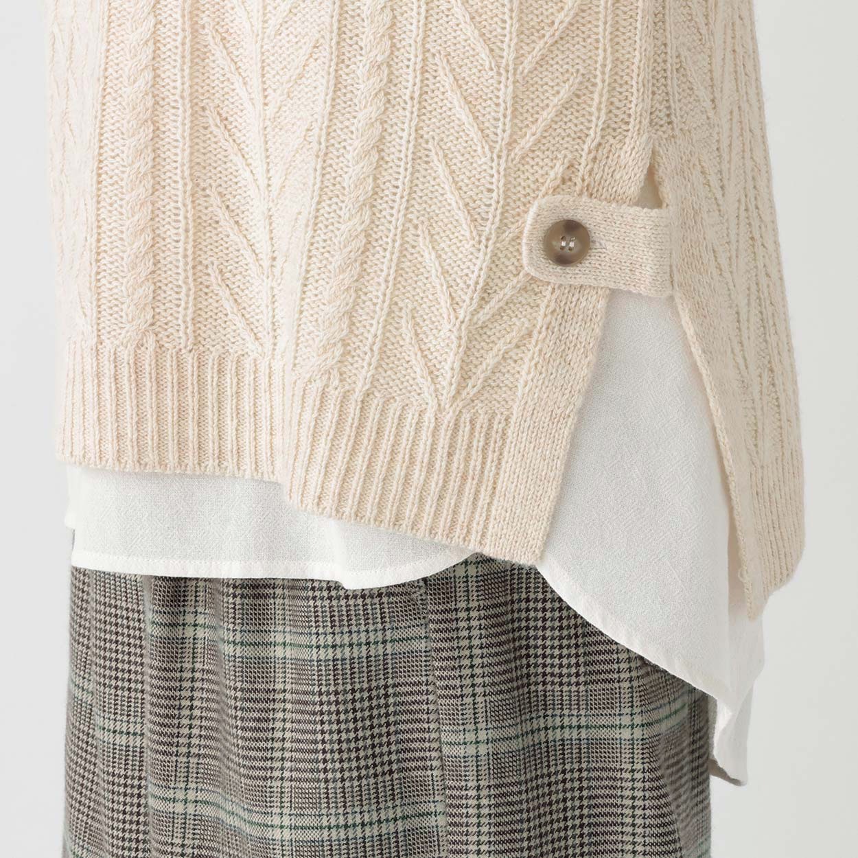 【美品】 ベスト Lサイズ ブラウン系 大きいサイズレディース通販|ベスト・ジレ