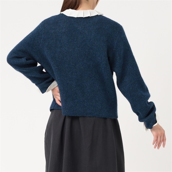 ゆべしさんコラボ ニットジャケット レディス SELF+SERVICE(セルフ＋