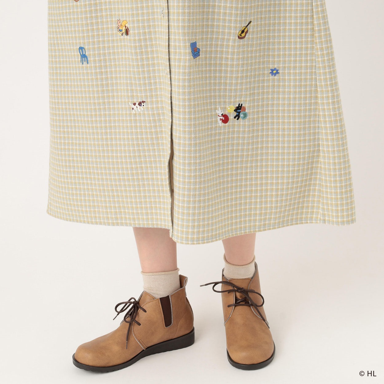 11月7日以降順次出荷】リサとガスパール刺繍ワンピ－ス レディス