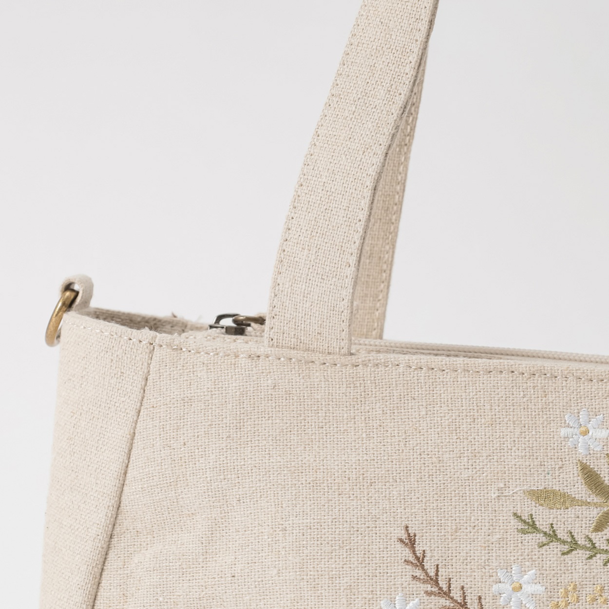 刺繍2wayトートバッグ レディス SELF+SERVICE(セルフ＋サービス) 812 