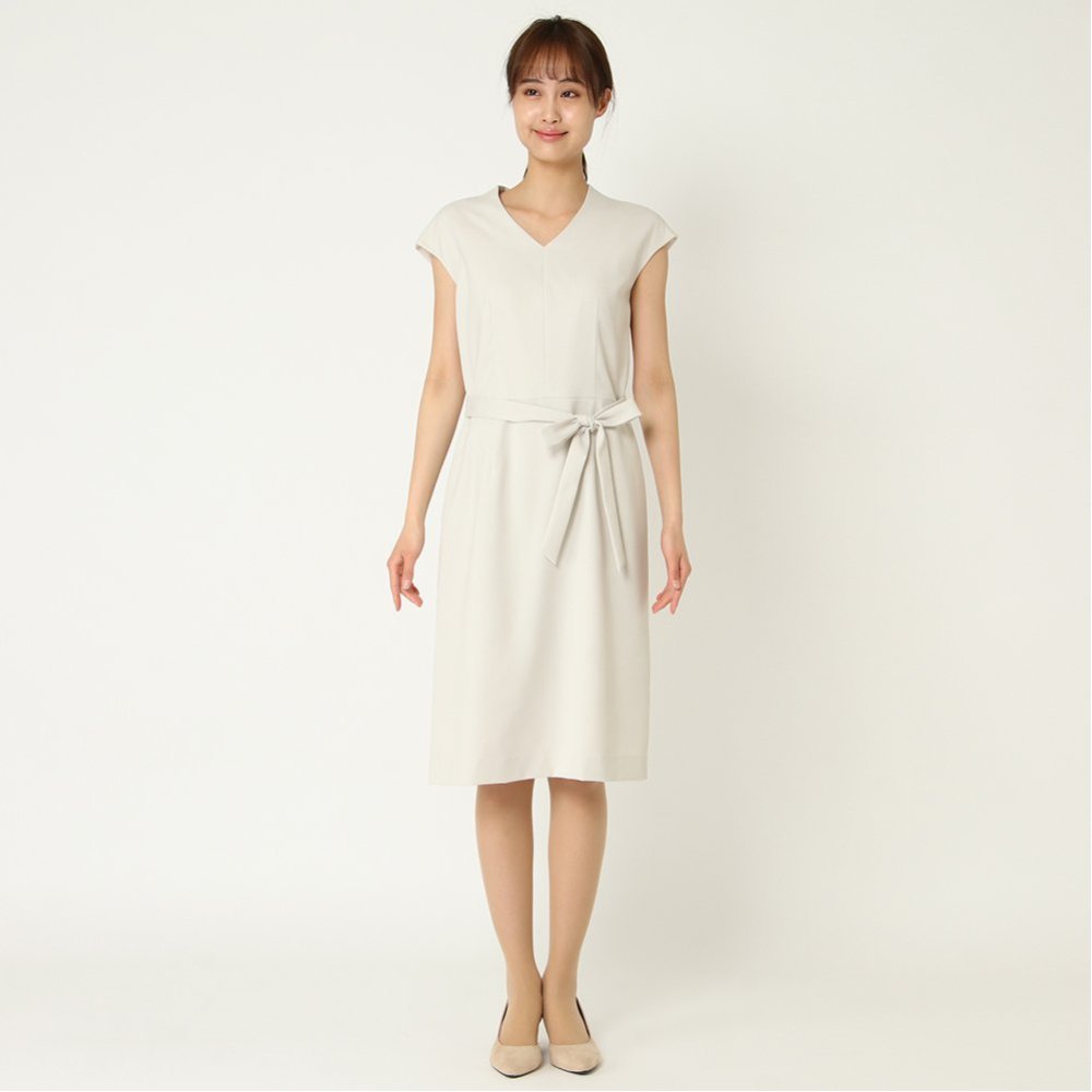 ワンピース 麻調コンフォート レディース ESPRITMUR (エスプリミュール 