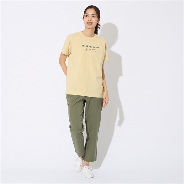 LOGOS PARK(ロゴスパーク) 半袖プリントTシャツ スパイラル